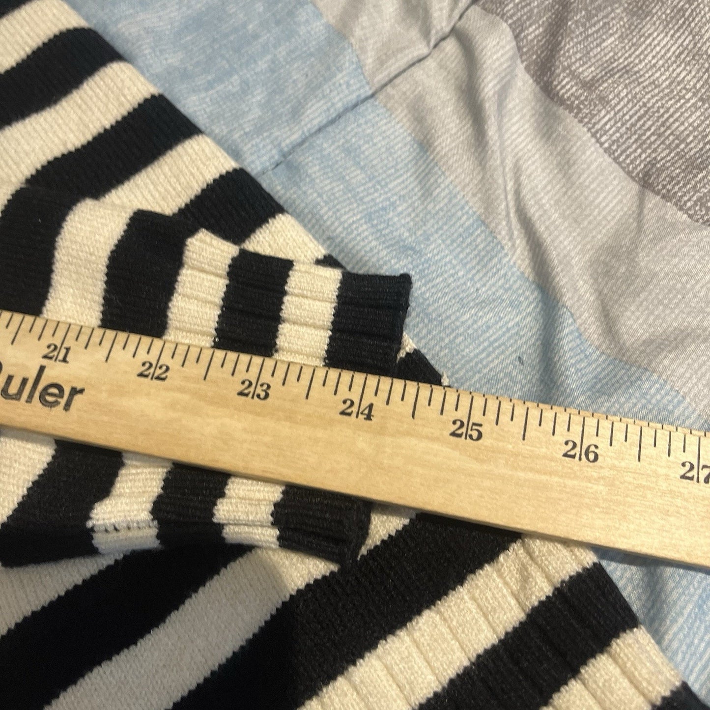 Lane Bryant women's 18/20 knit long sleeve striped sweater nwt