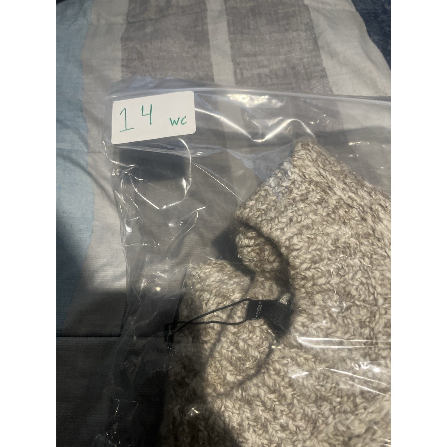 Express Women's XS cold shoulder sleeve cable knit beige sweater NWT