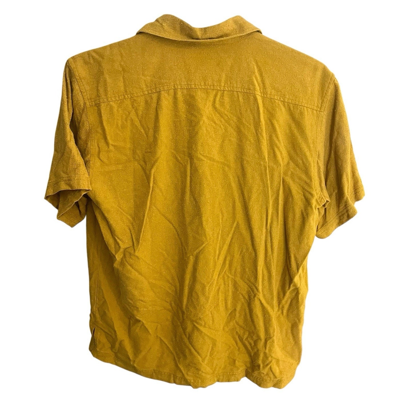 Selene men's S button up collard 100% silk shirt