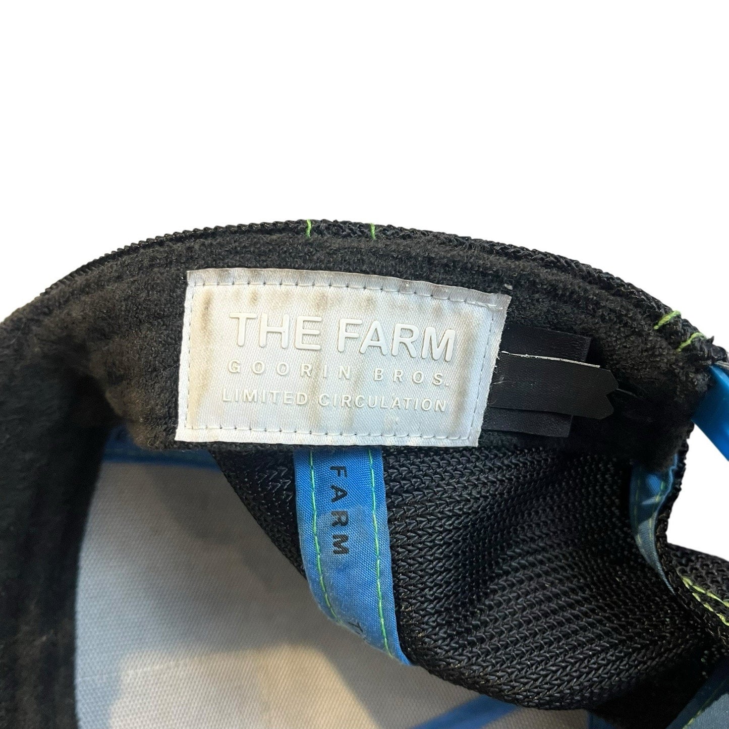 Goorin Bros The Farm Trucker hat “BUZZED” Drip Capsule, Black