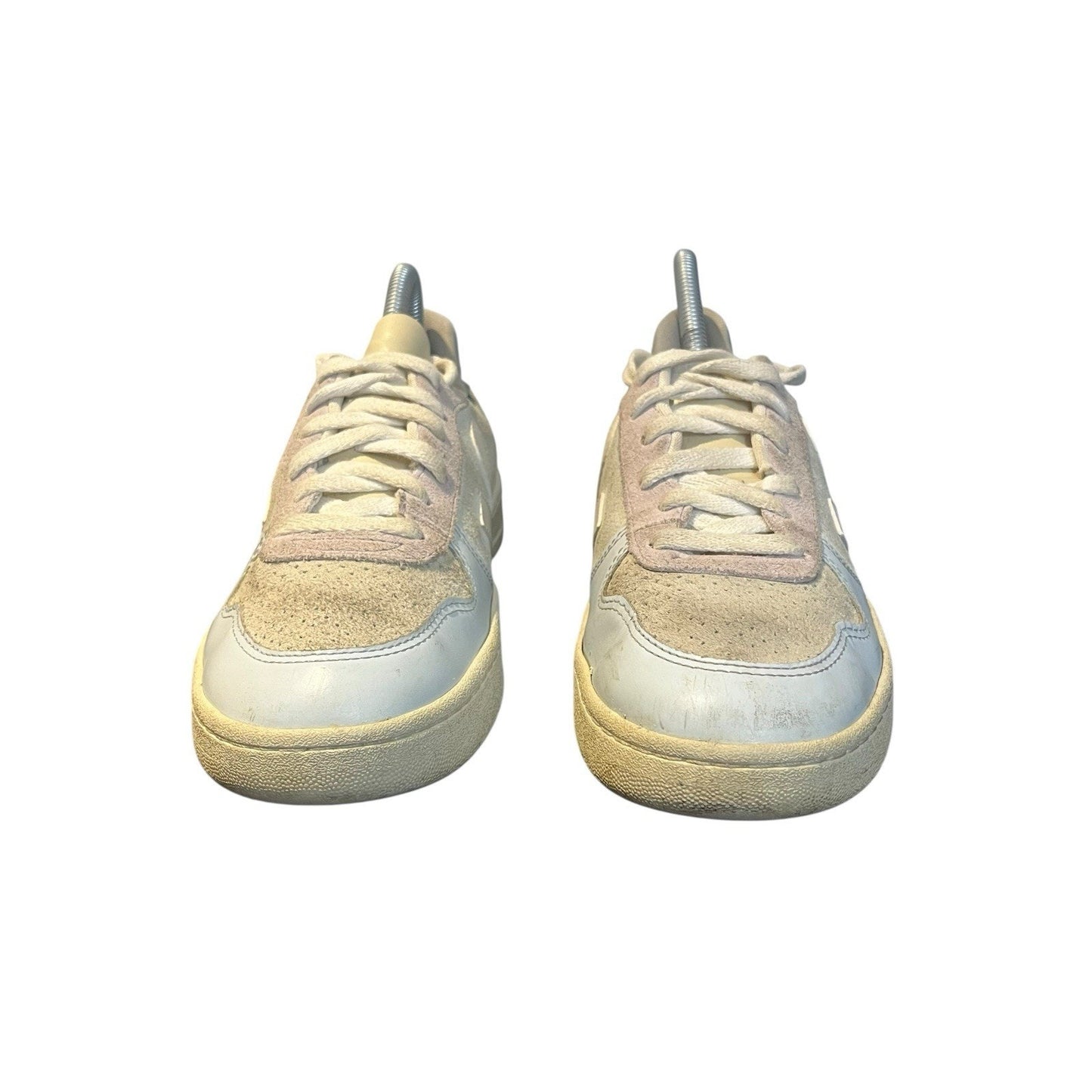 Veja Women's V-10 Low Top Sneaker , White Navy Sage Purple Beige , US 7 / EU 38