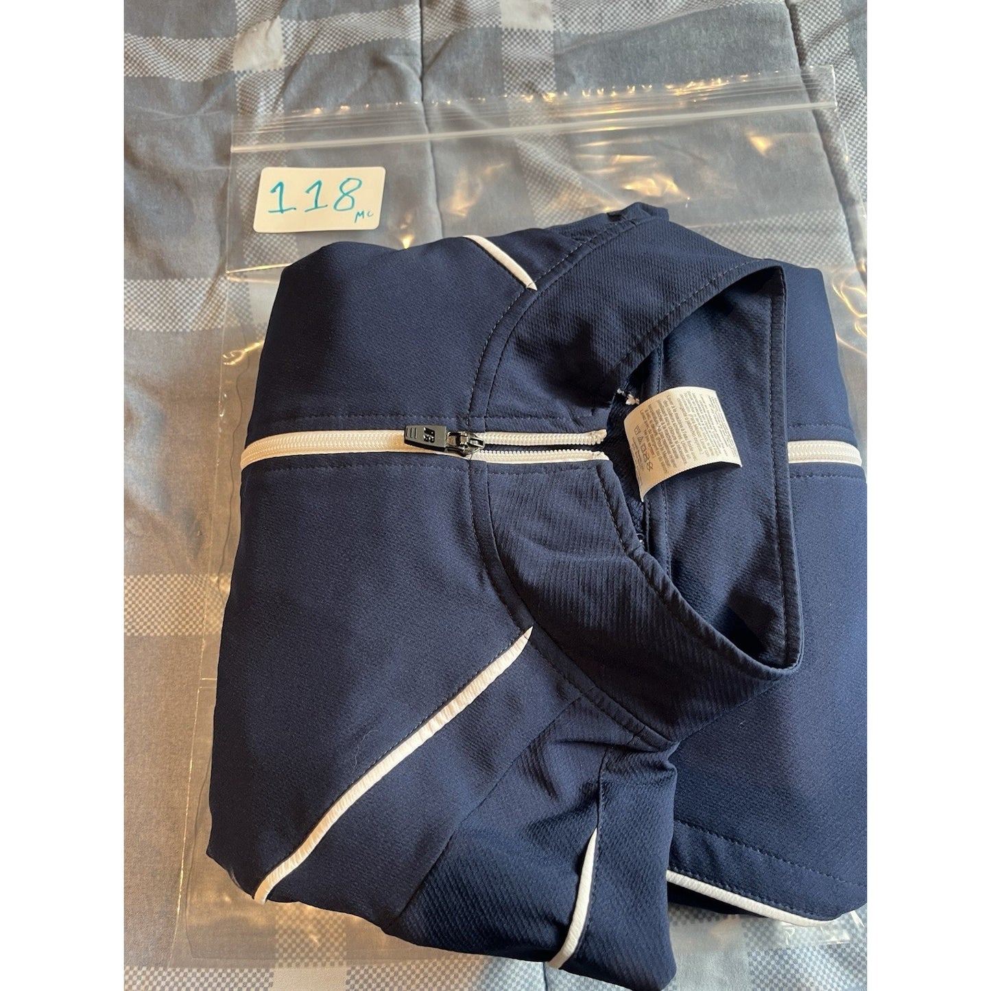 Russell Athletic Men's M Georgia Tech full zip track jacket