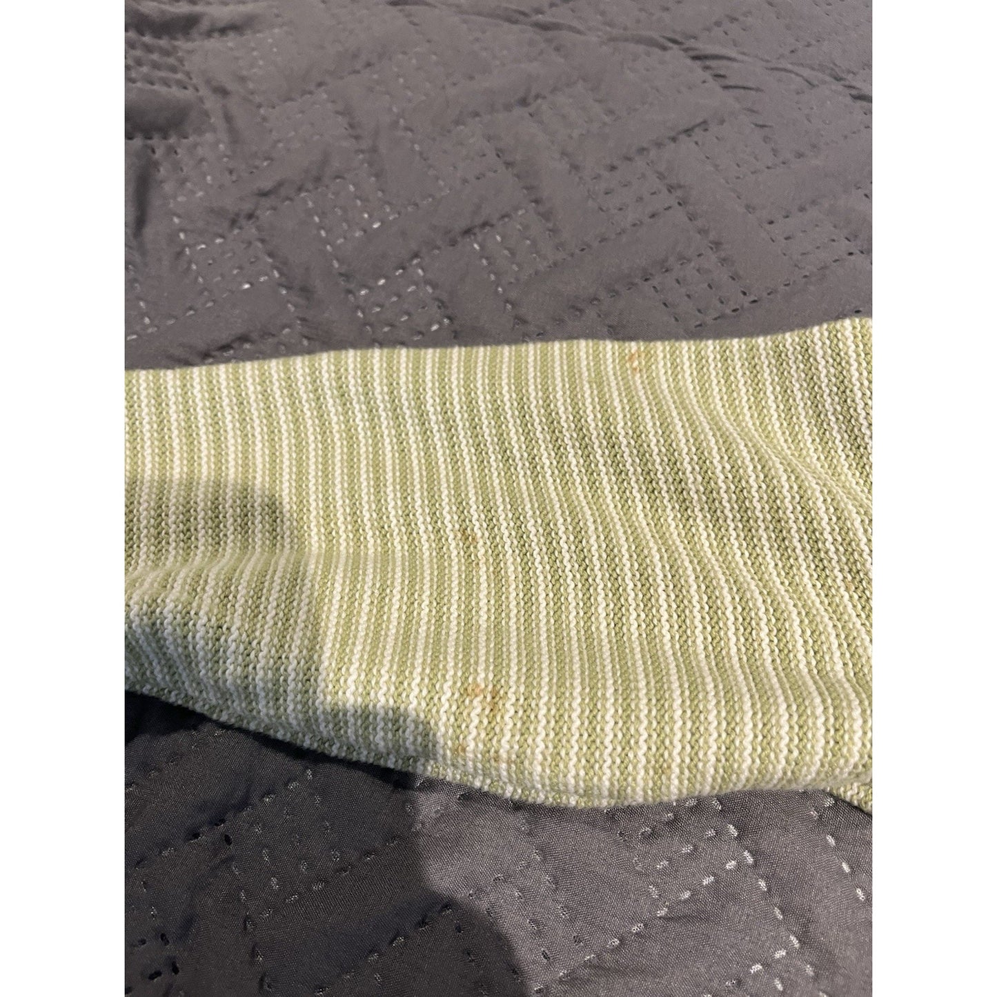 Liz Claiborne women's S Acacia Green 1/4 zip long sleeve sweater NWT