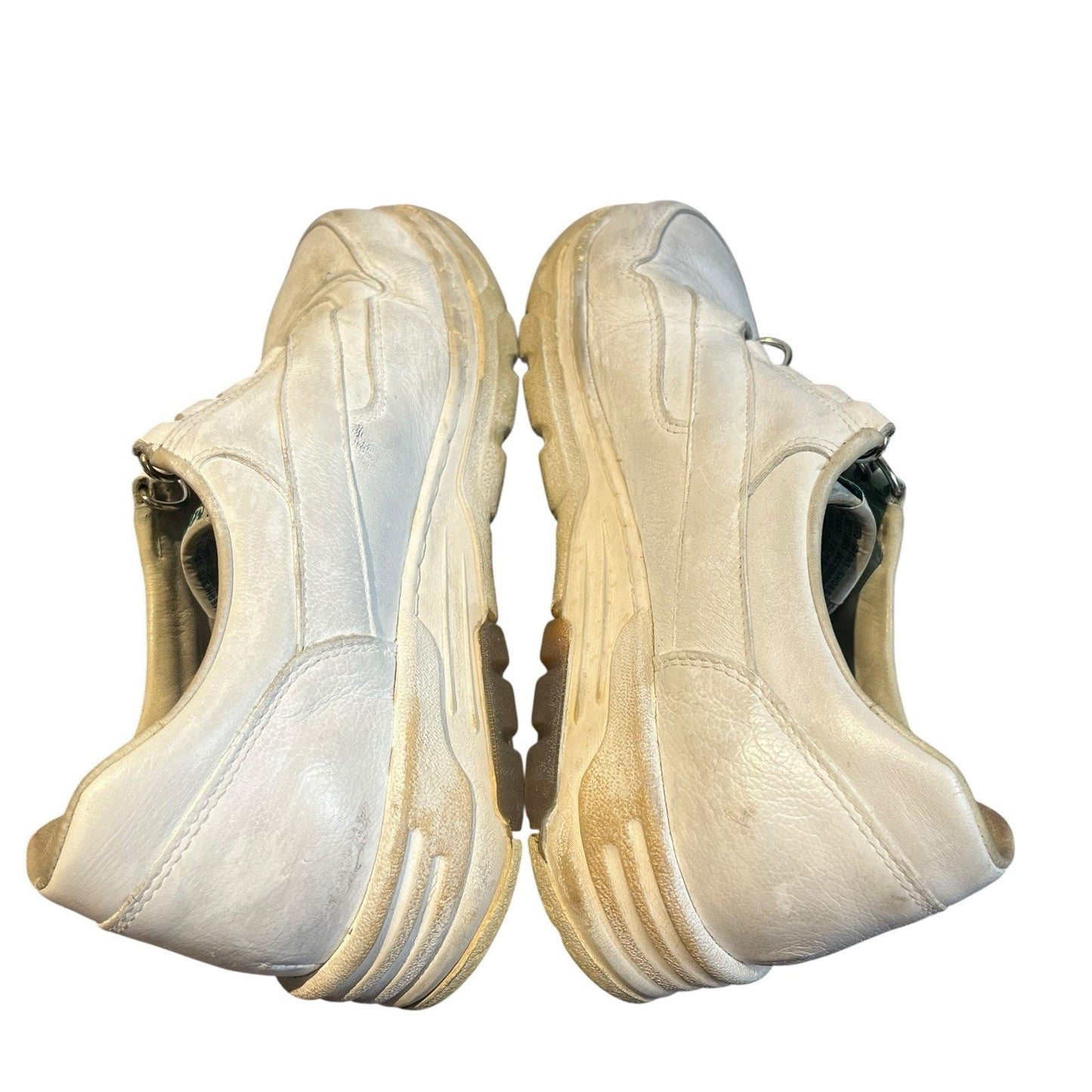 Mephisto RunOff Air Bag System White Leather Lace Up Shoes Women’s Sz 5 us