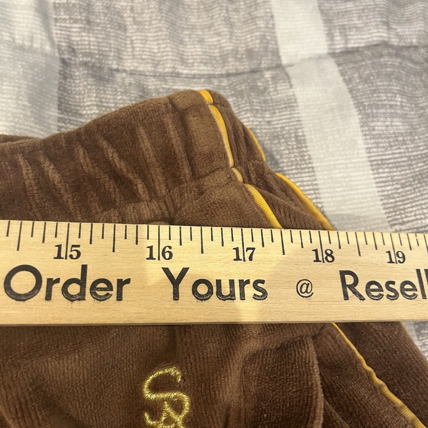 VTG Stacy Adams men's XL brown full zip fleece tracksuit