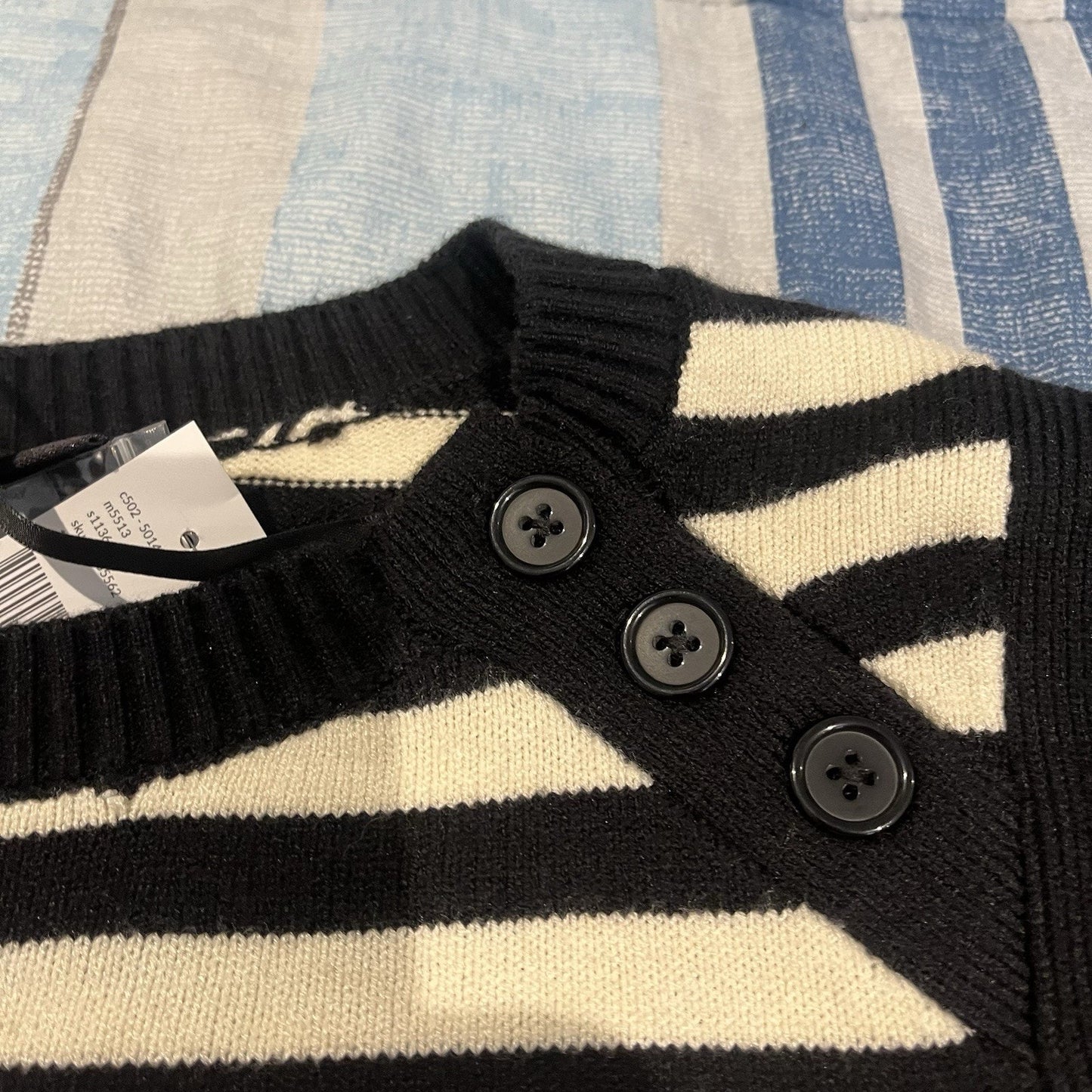 Lane Bryant women's 18/20 knit long sleeve striped sweater nwt