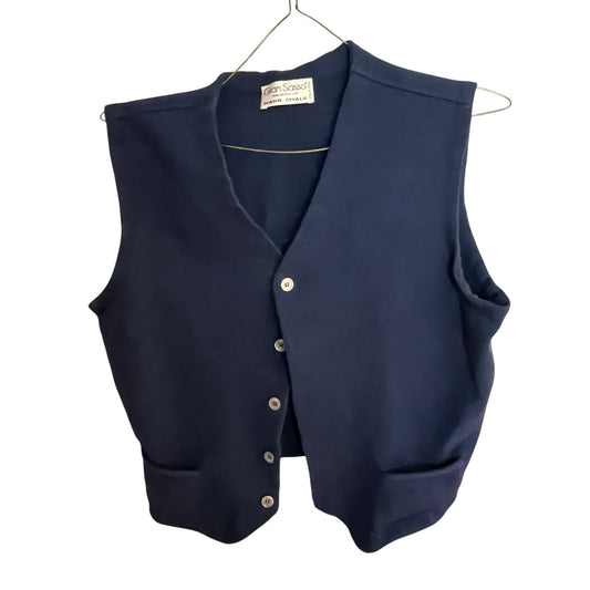 Gran Sasso women's XL 52 virgin wool made in Italy sweater vest