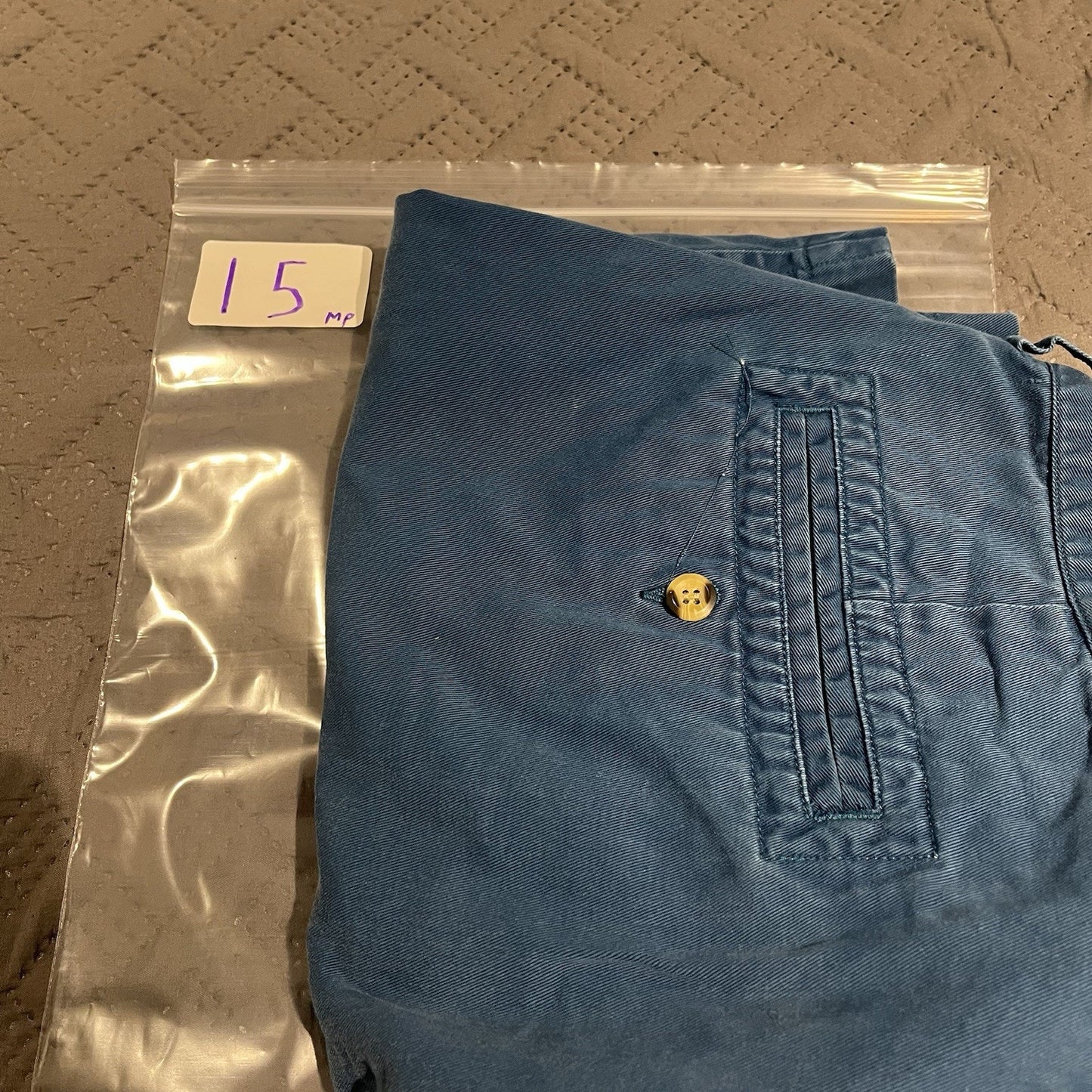 Vtg Christian Dior Monsieur Men's 40 blue chino shorts