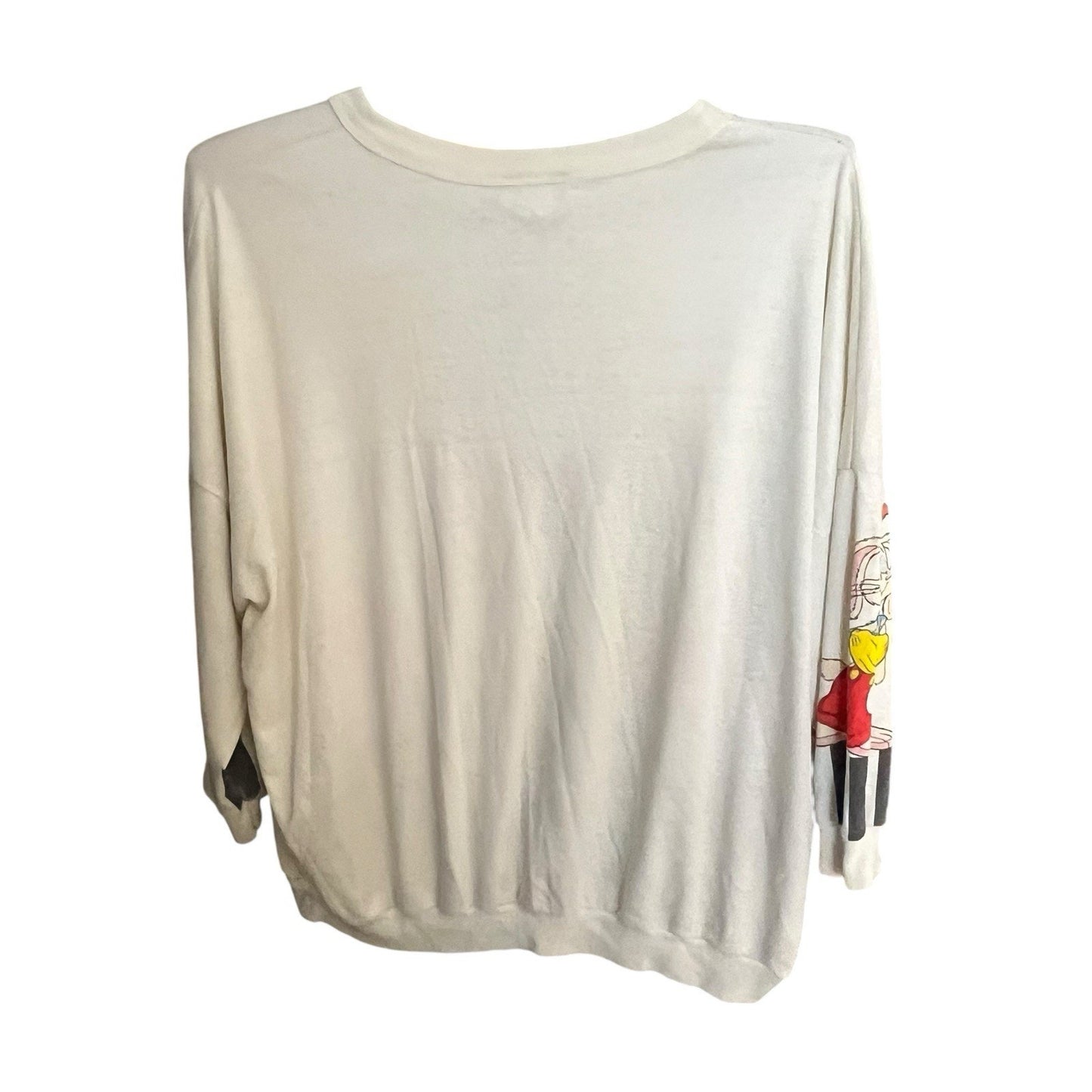 VTG Disney women's L / 42 1987 Rodger Rabbit long sleeve shirt made in USA