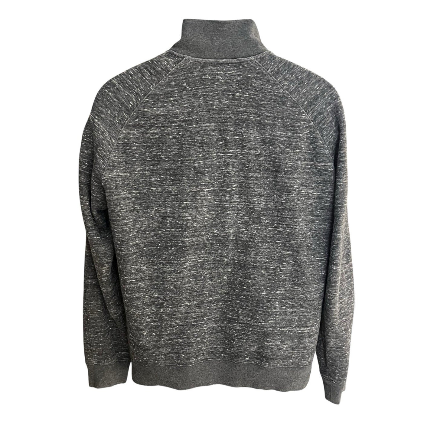 Vince Men's L full zip grey long sleeve sweatshirt