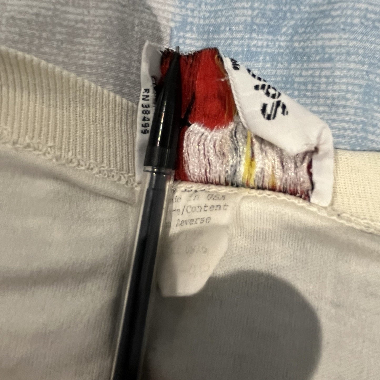 VTG Disney women's L / 42 1987 Rodger Rabbit long sleeve shirt made in USA