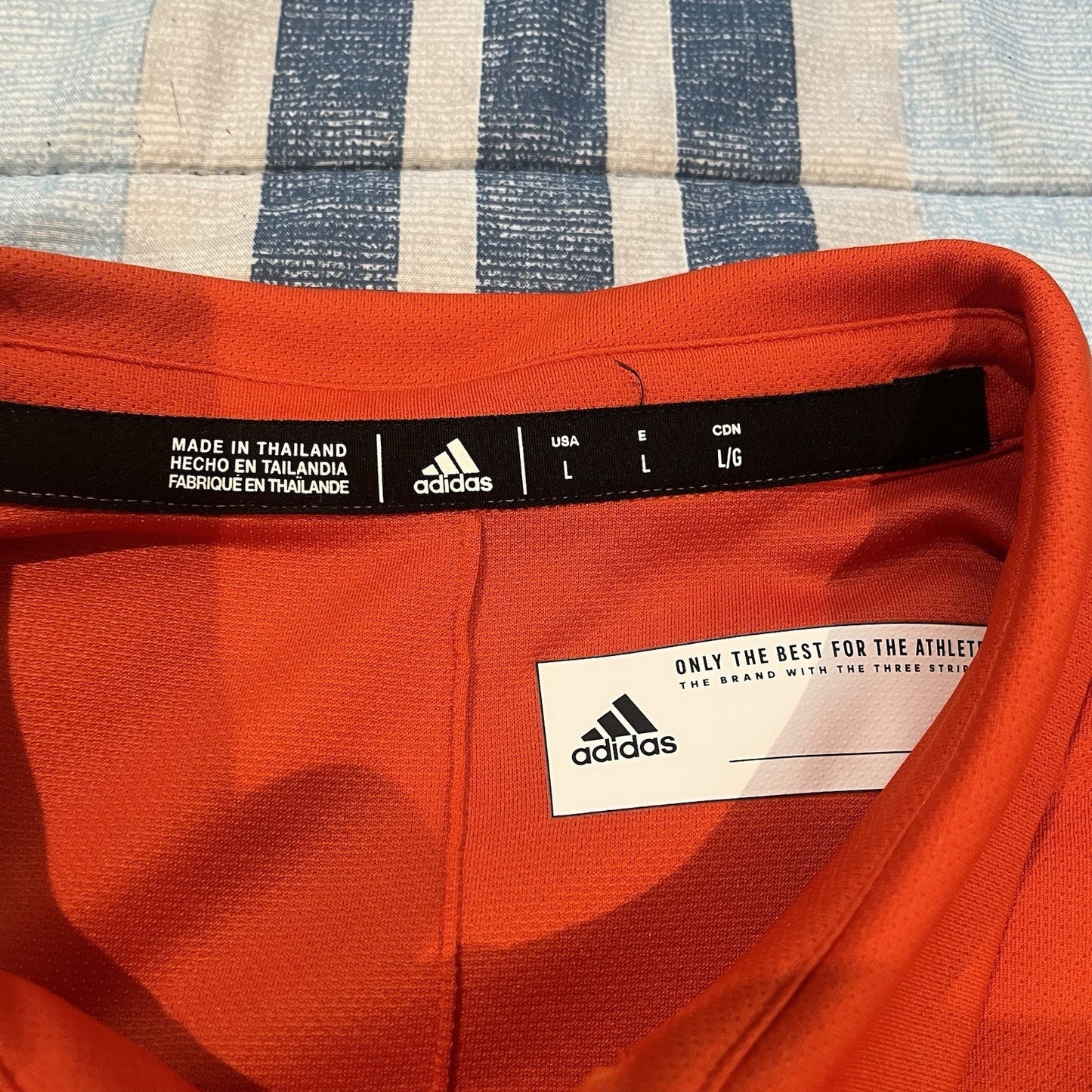 Adidas men's L performance polo shirt Univeristy Bucknell Bison'sffff