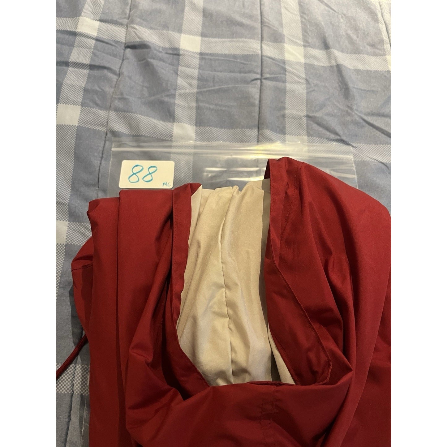 Vtg Antigua Sport Men's L full zip/button Ohio State Buckeyes hooded jacket