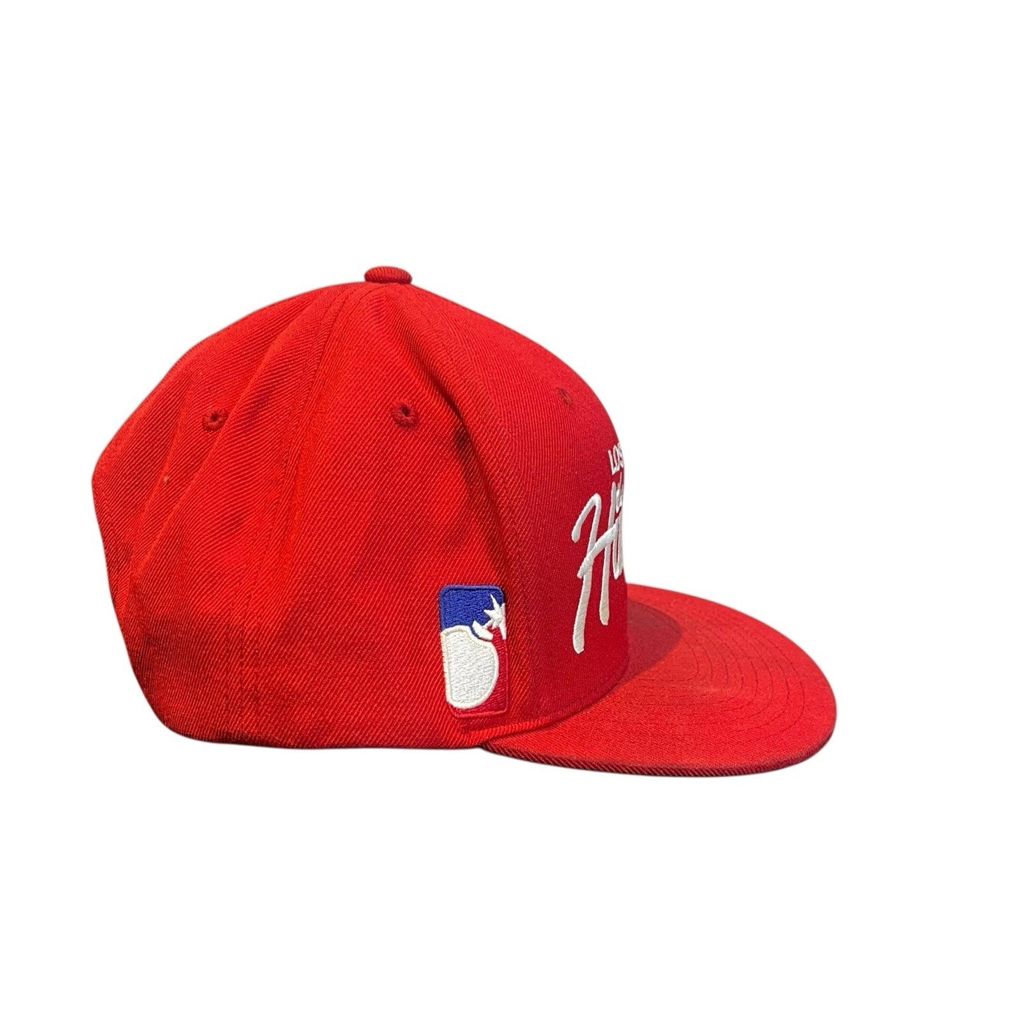 Y2K The Hundreds Los Angeles Script SnapBack Acrylic Wool - Red - Authentic