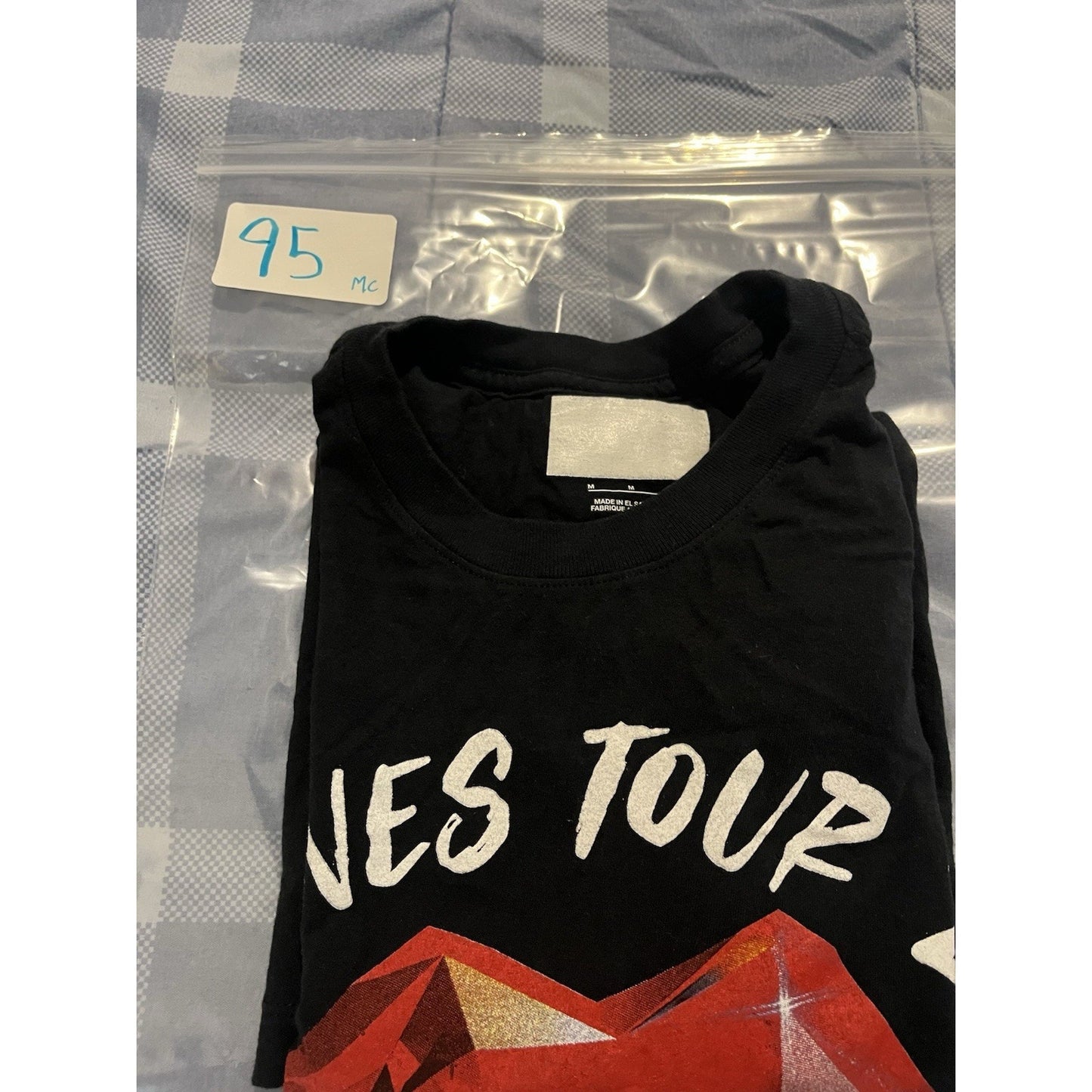 2024 ROLLING STONES HACKNEY DIAMONDS TOUR Men's M concert shirt