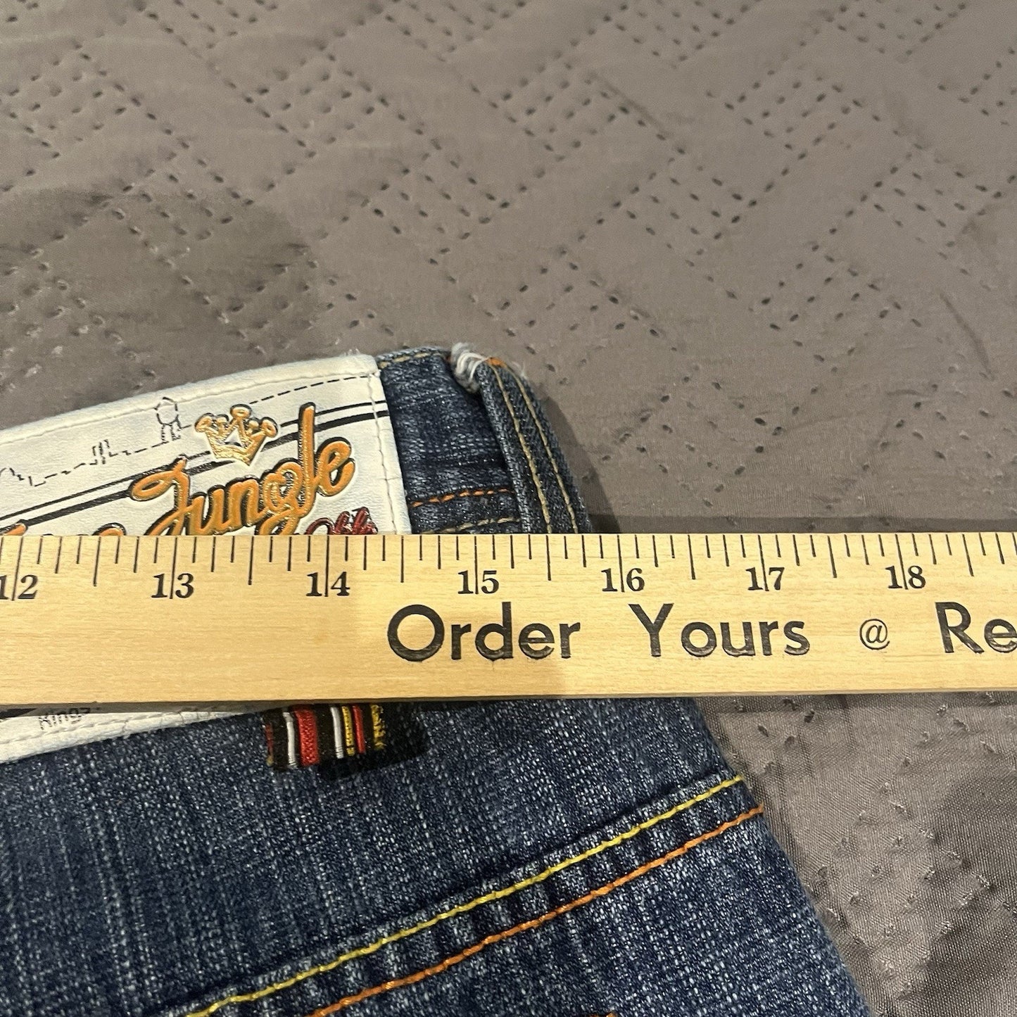 5ive Jungle Co y2k Men's 34 baggy jean's