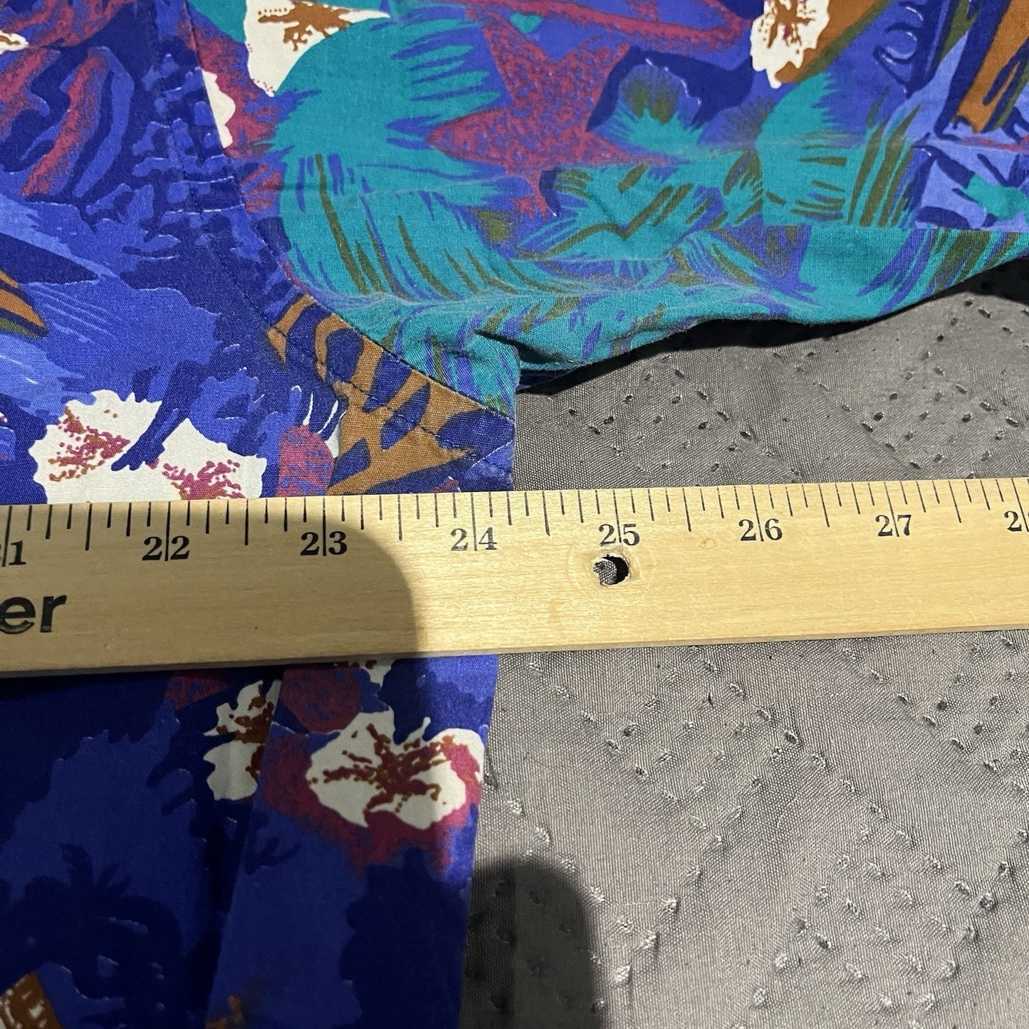 Vtg Chaps Ralph Lauren Men's L hawaiian button-down all over print shirt