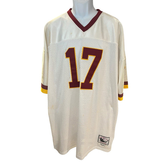 Vintage Mitchell & Ness Washington Redskins Williams #17 Jersey Sz 56/3XL VTG