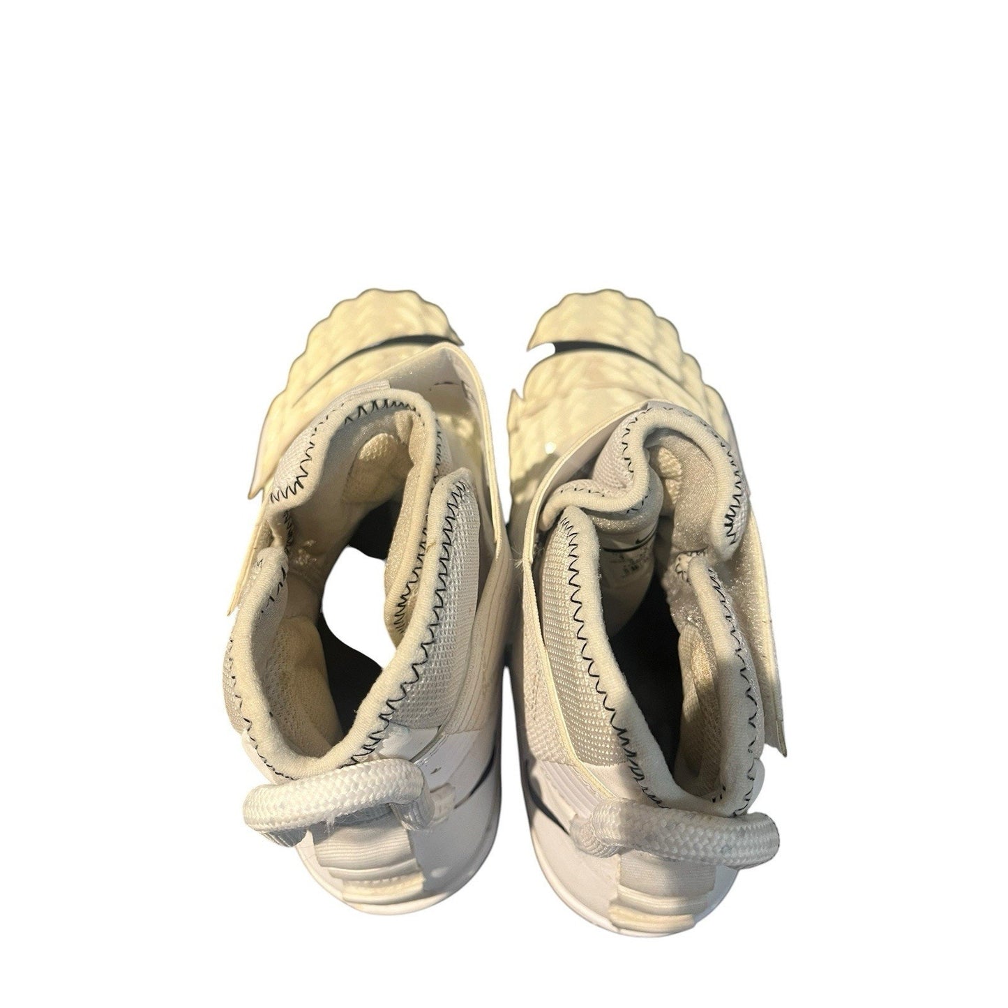 Nike Force Savage Elite 2 TD White High Football Cleats, Size 9 AH3999-100