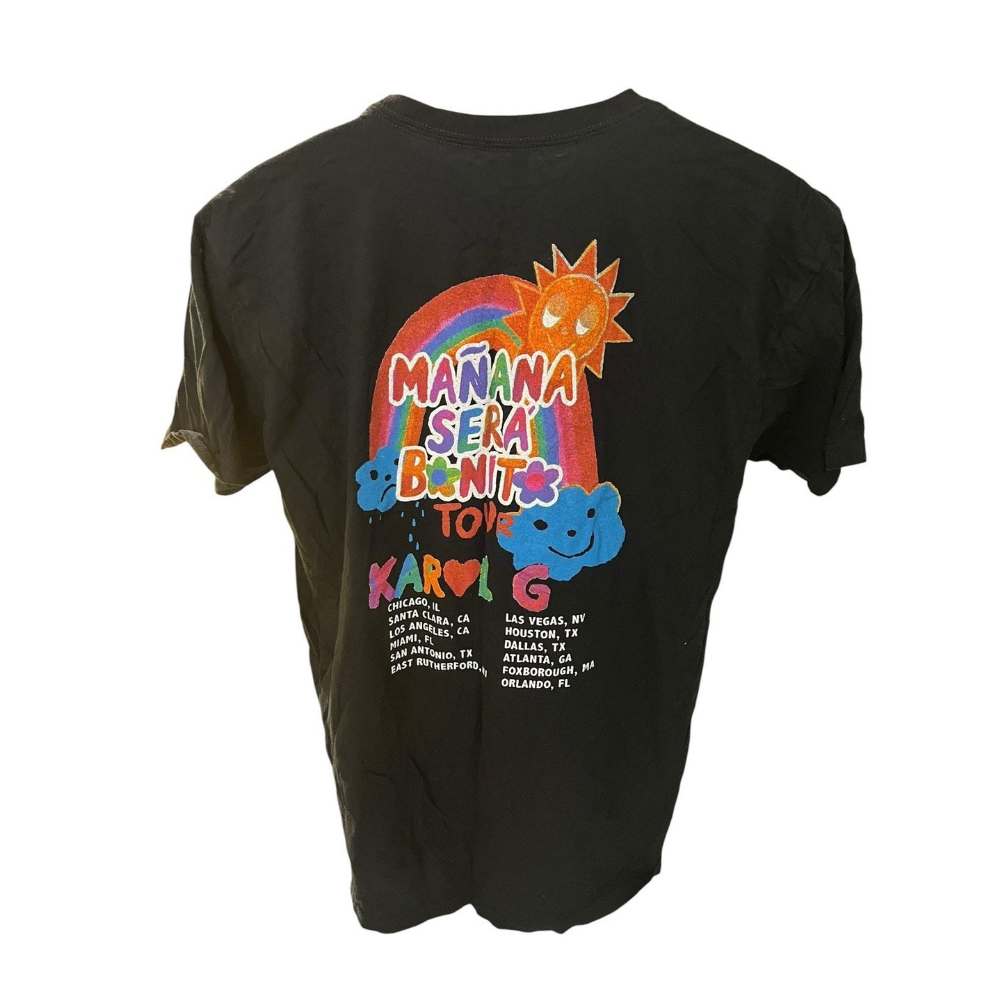 Karol G men's L Manana Sera Bonito La Bichota concert t shirt