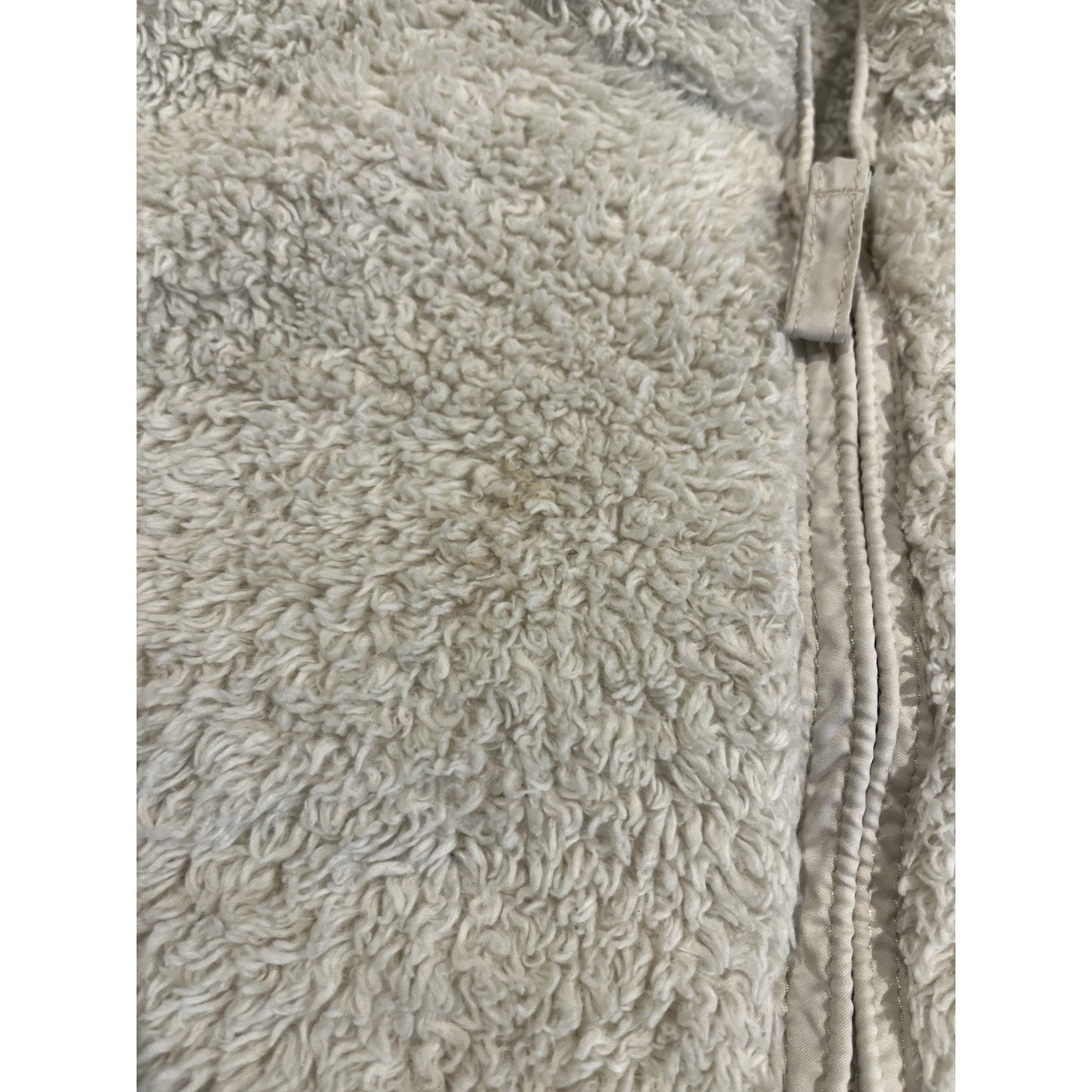 Patagonnia Women's 2XL white Los Gatos 1/4 Ip fleece pullover jacket ivory