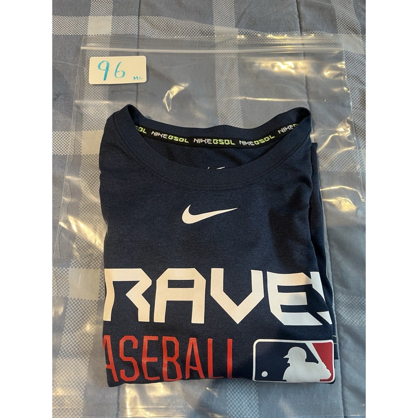Nike Dri-fit GSGL MLB Men's M Atlanta Braves performance shirt