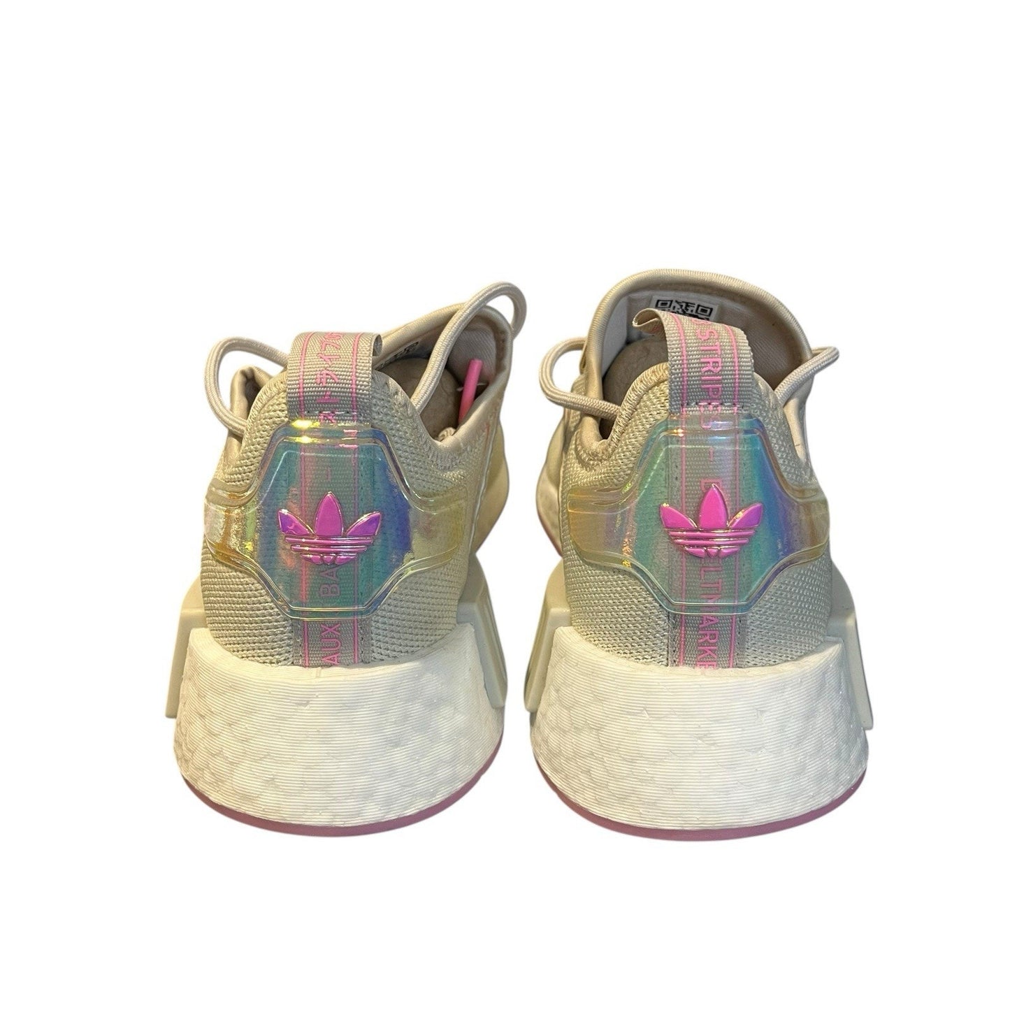 adidas Originals NMD R1 Women's size 6.5 Shoe Gray Bliss Pink White GW9473