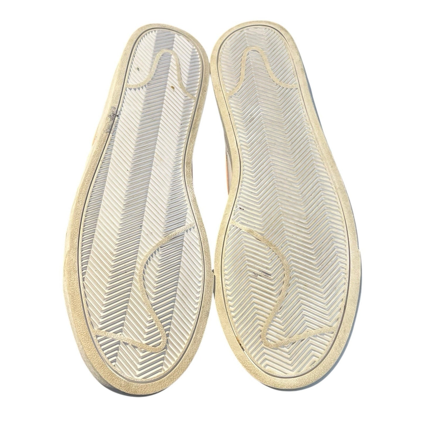 WMNS NIKE BLAZER LOW LE WHITE-BLEACHED CORAL PINK SZ 11.5 [AV9370-105]