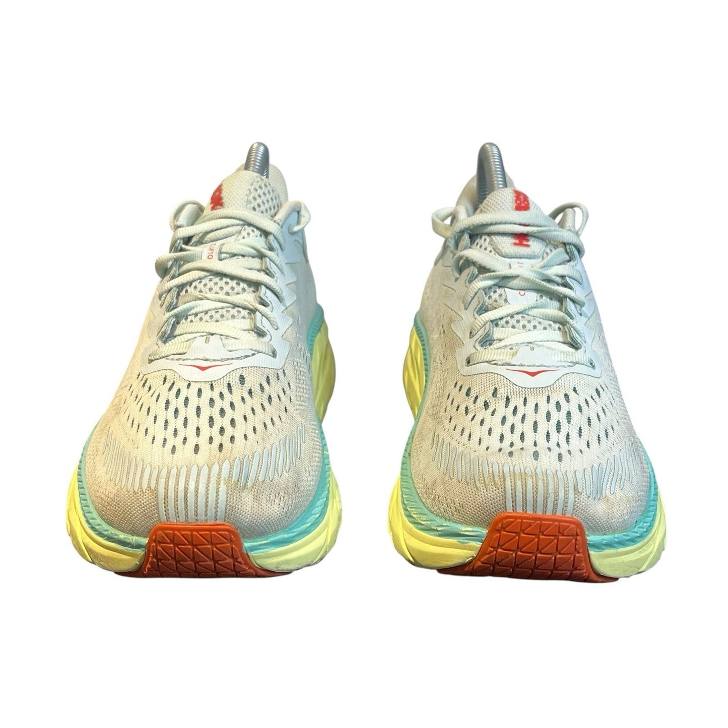 Hoka One One Clifton 7 Shoes Womens Size 8 Gray Running Sneakers 1110509 MMHC