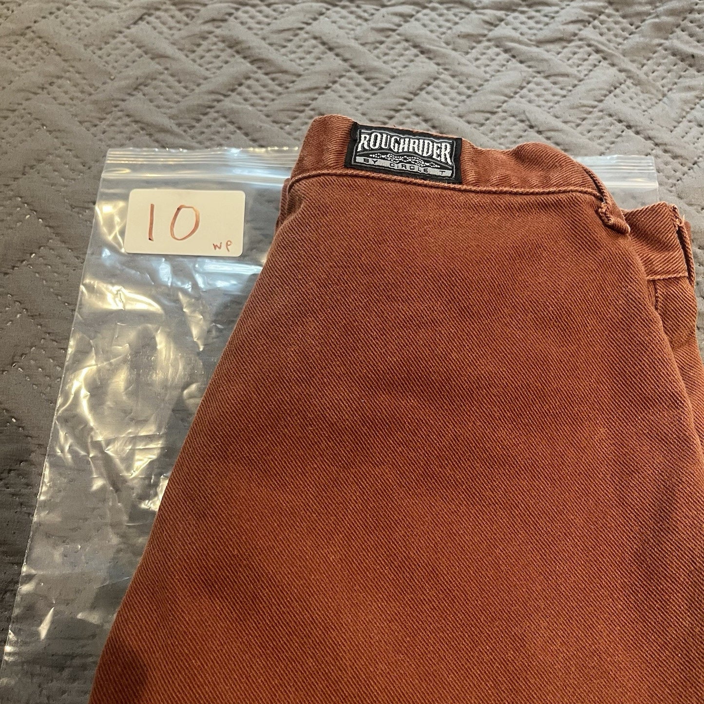 Vtg Roughrider Women's 11/12 corduroy western style USA made jeans