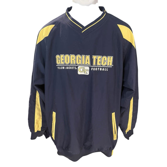 VTG Russell Athletic team issue Men's M Georgia Tech Yellow Jackets windbreaker