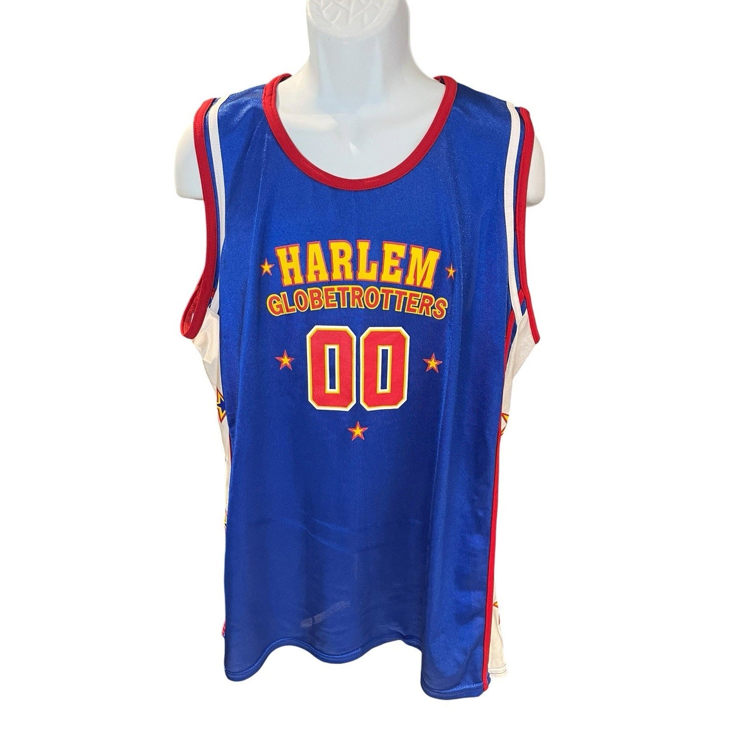 Park Antony men's 2XL Harlem Globetrotters basketball jersey USA made