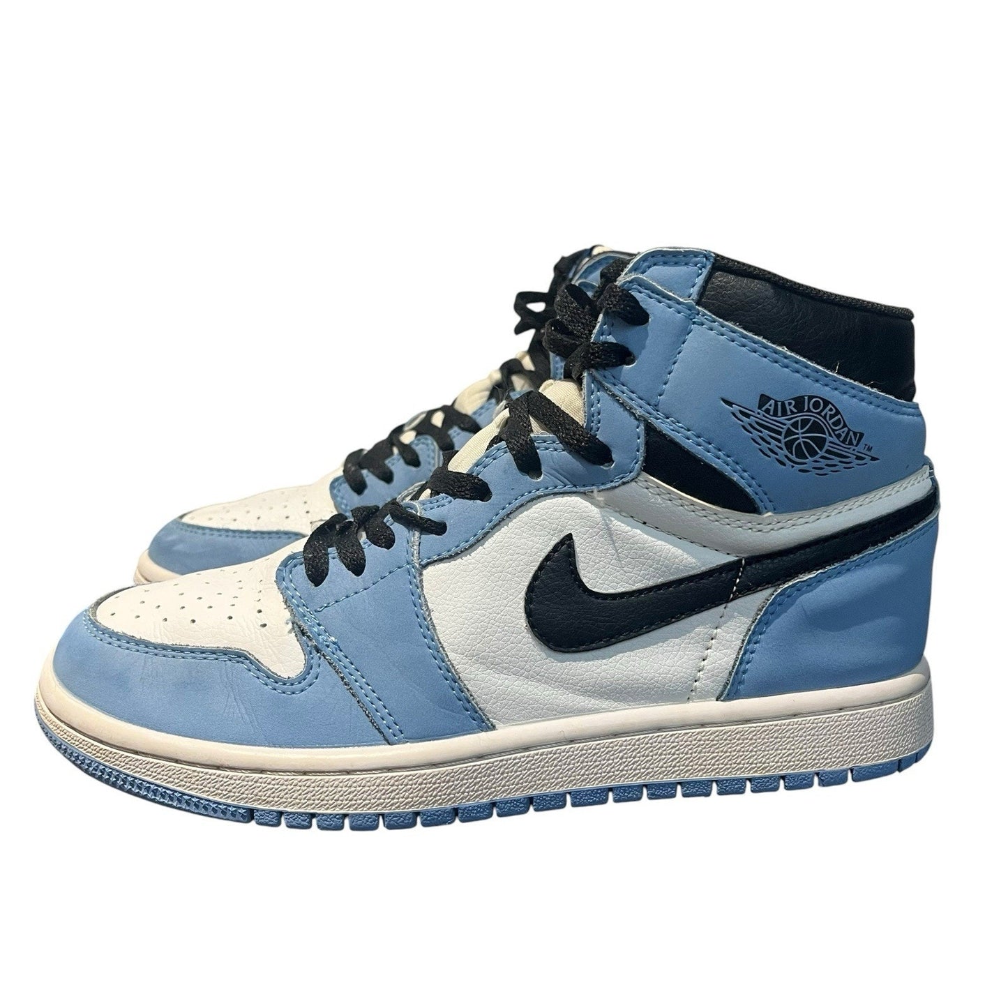 Nike Air Jordan 1 Retro OG High University Blue GS 575441-134 6.5y / 8 Wmns
