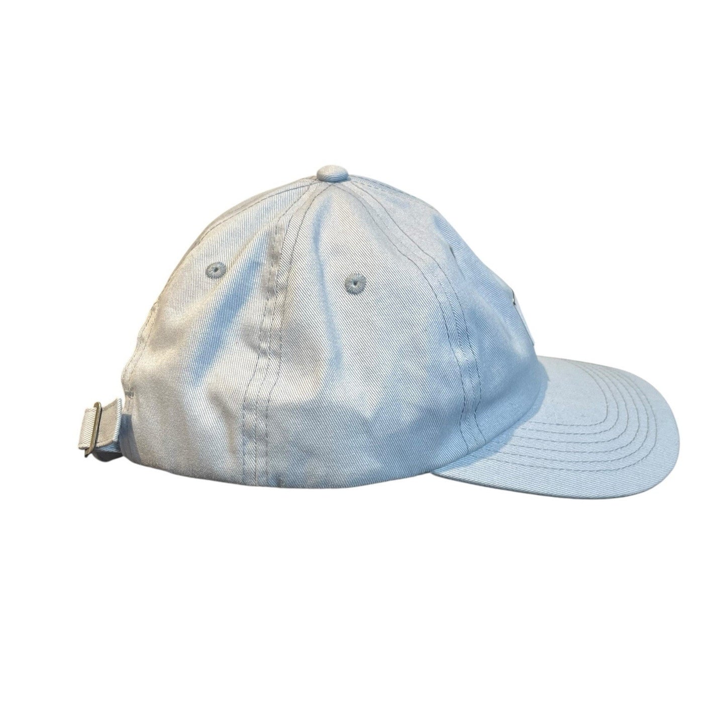 Obey Organic baby blue 6 panel strapback hat NWT
