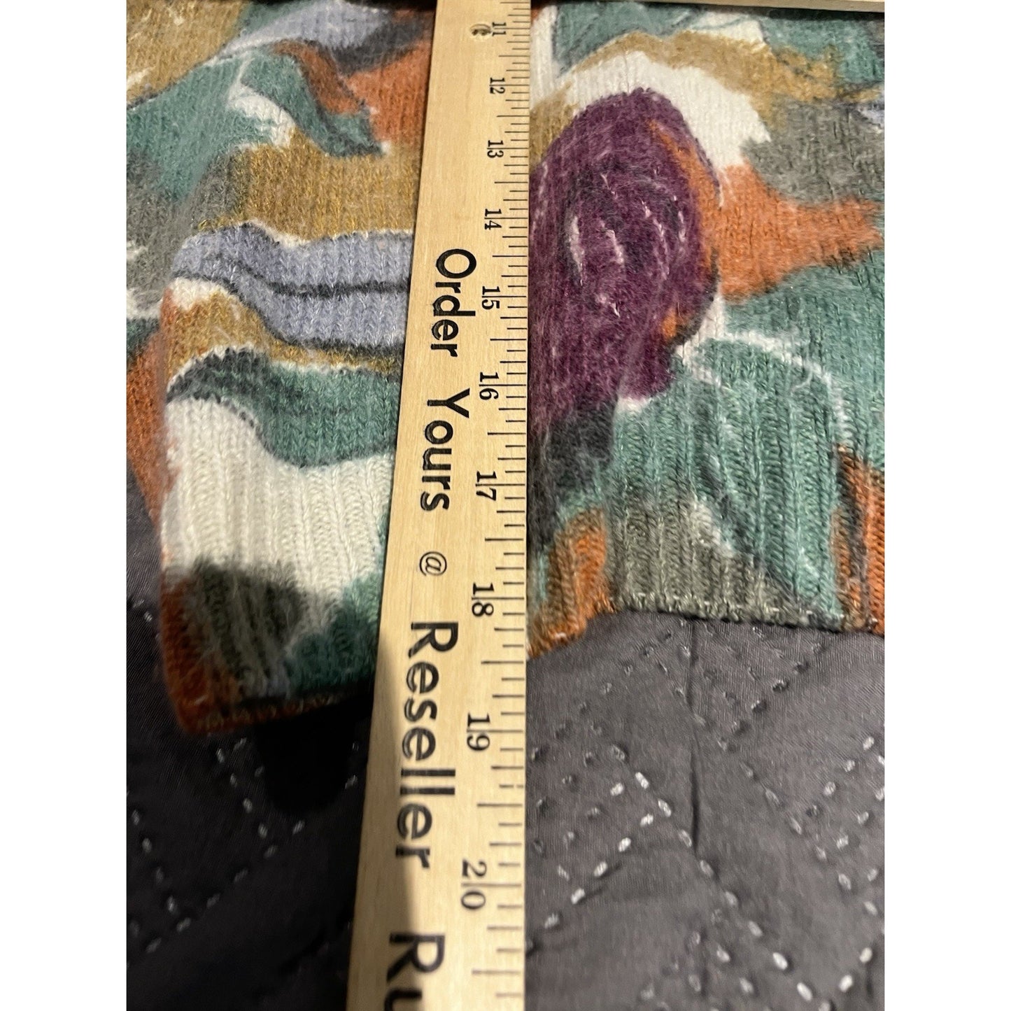 Extra Energy by de rotchild Women's S silk blend all over floral print sweater
