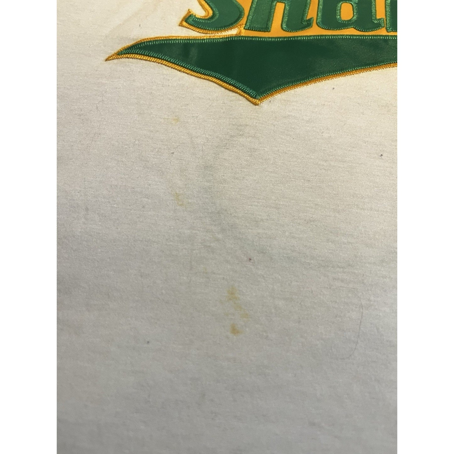 Rucker vintage by Stall & Dean Men 5XL embroidered Shamrocks long sleeve shirt