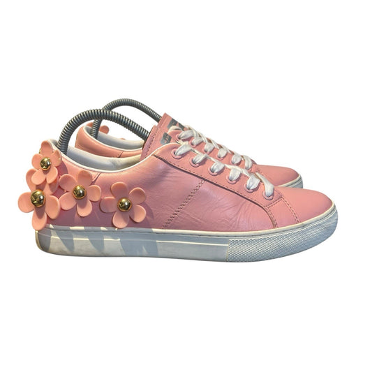 Marc Jacobs Women's size 9 daisy low top leather pink sneaker