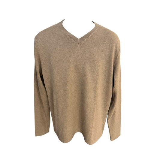 Banana Republic Men's M Silk Cashmere blend v-neck sweater