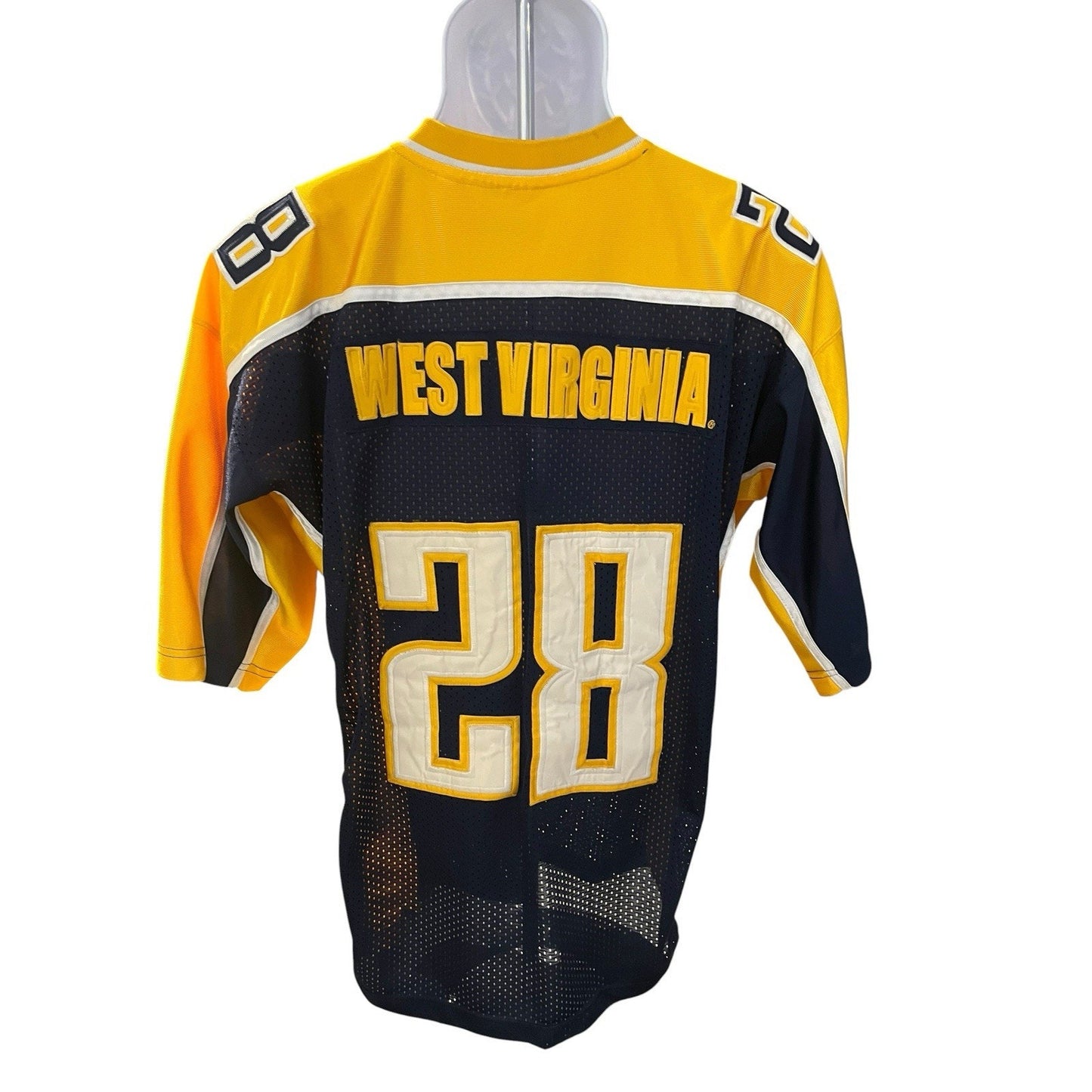 Vtg Steve & Barry’s Men's M West Virginia Mountaineers football Jersey