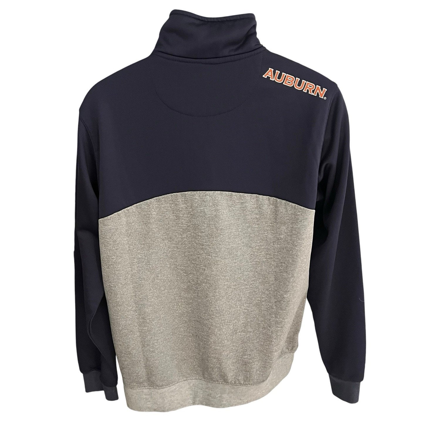 E5 Men's M Auburn Tigers University 1/4 zip jacket