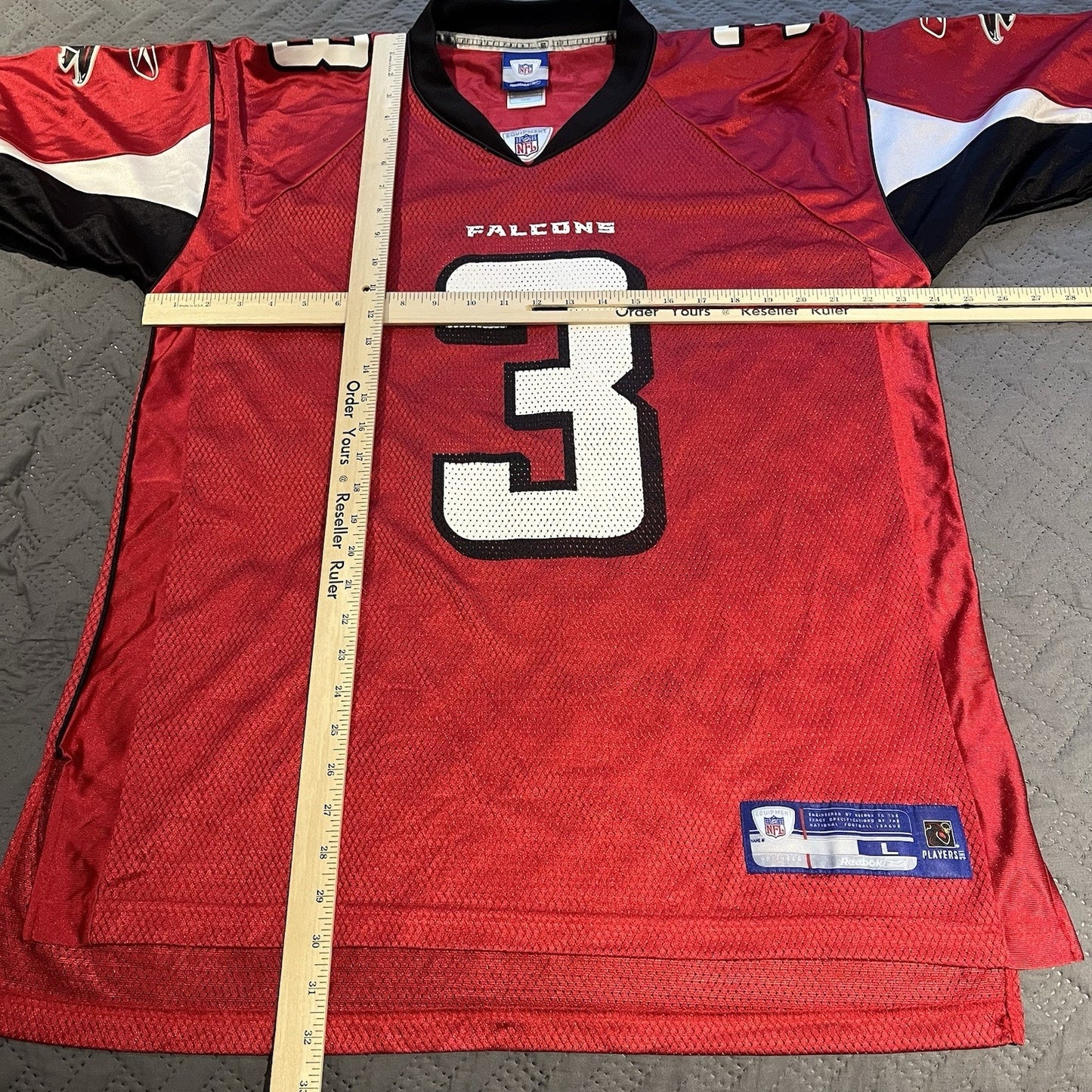 Reebok on-field Men's L NFL Atlanta Falcons #3 D.J. Shockley football jersey