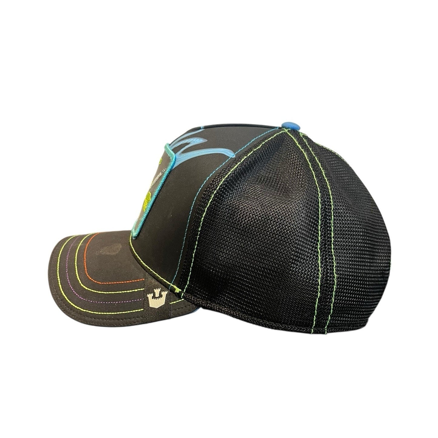 Goorin Bros The Farm Trucker hat “BUZZED” Drip Capsule, Black