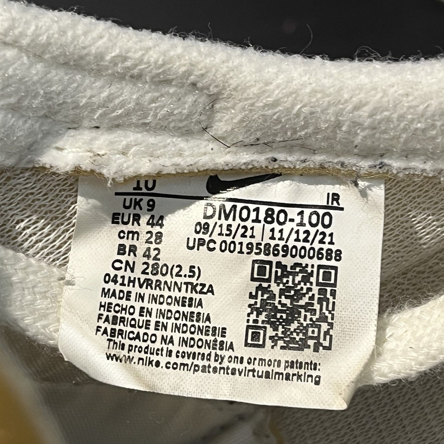 Nike Waffle Trainer 2 SE Shoes Mens Size 10 Sail Light Bone Sneakers DM0180-100