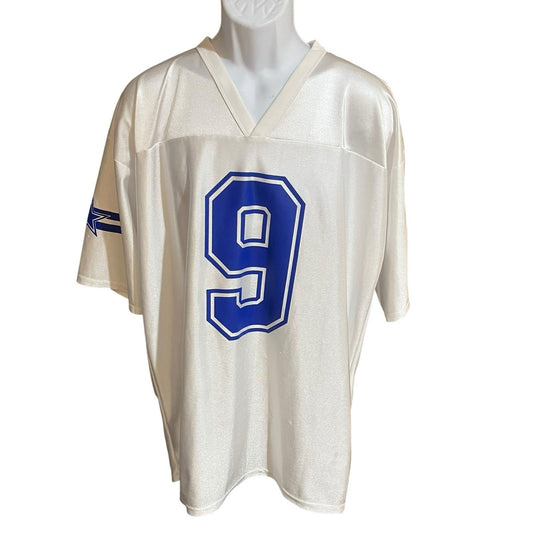 NFL team apparel Men's XL white Dallas Cowboys #9 Tony Romo football jersey