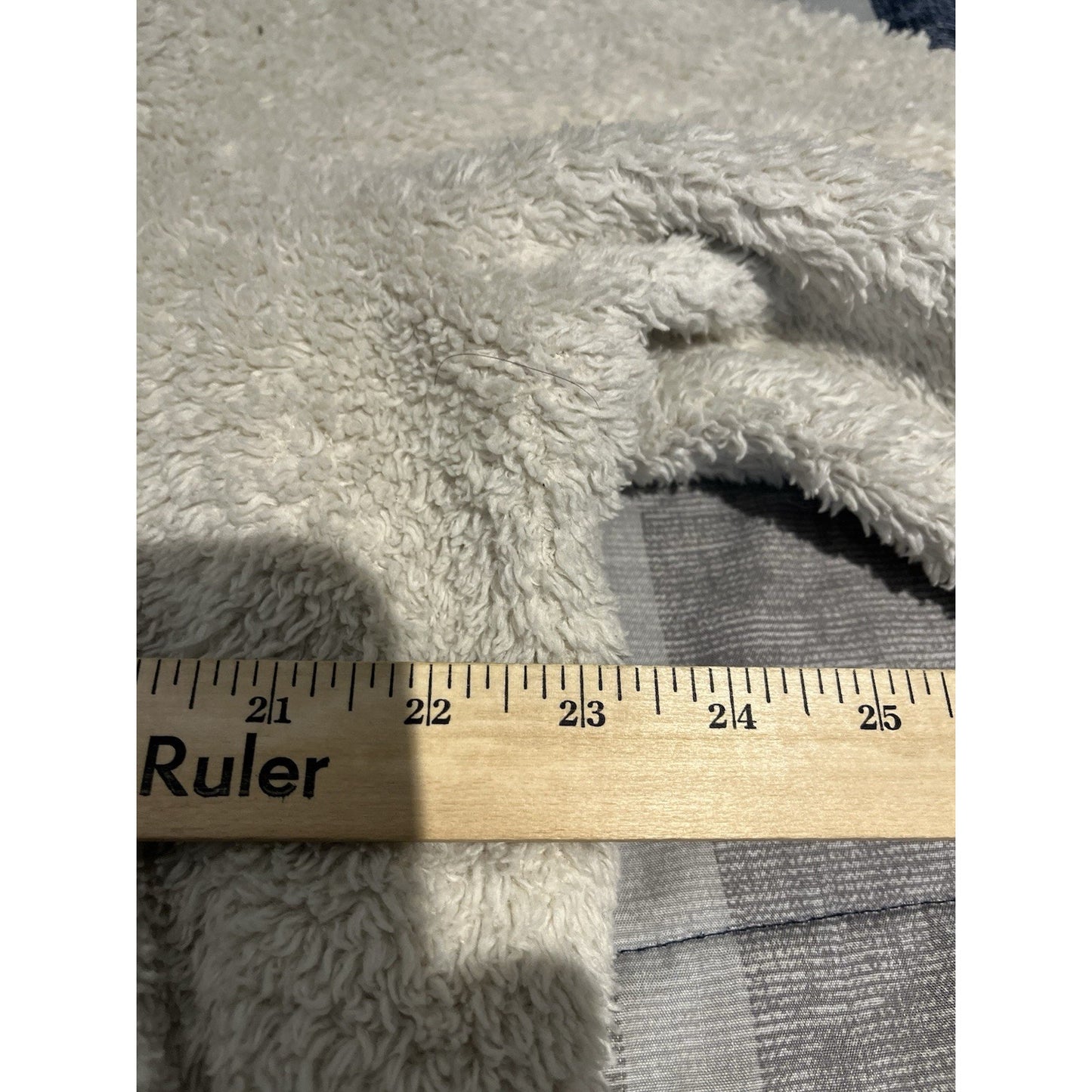 Patagonnia Women's 2XL white Los Gatos 1/4 Ip fleece pullover jacket ivory