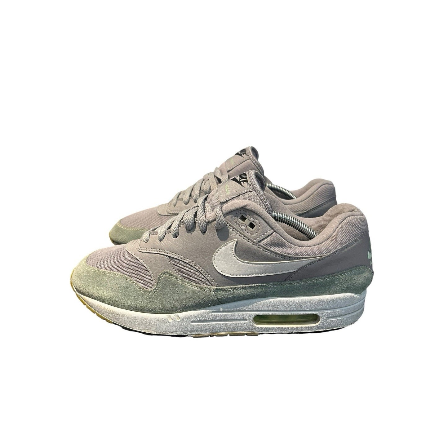Nike Air Max 1 Atmosphere Grey White Fresh Mint Green Men's Size 11 AH8145-015