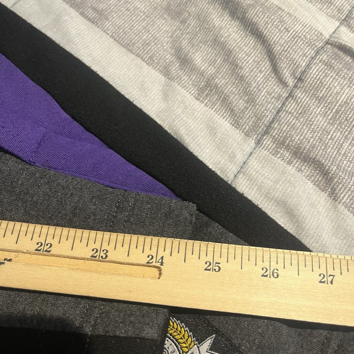 Unk Nba men's L Los Angeles Lakers full zip grey/purple hoodie