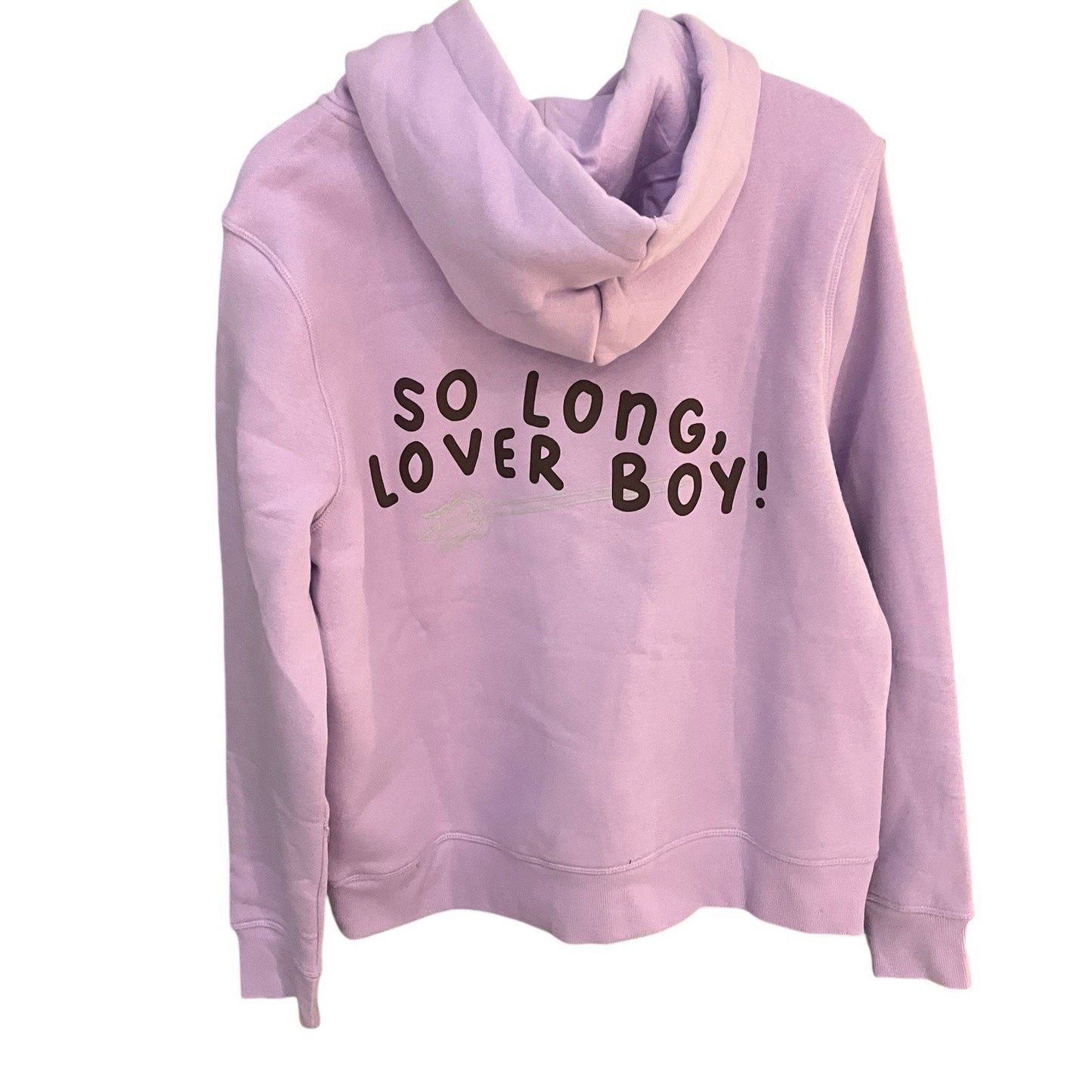 Disney Amazon Ursula Lavender Fleece Lined Hoodie with Kangaroo Pockets M NWT