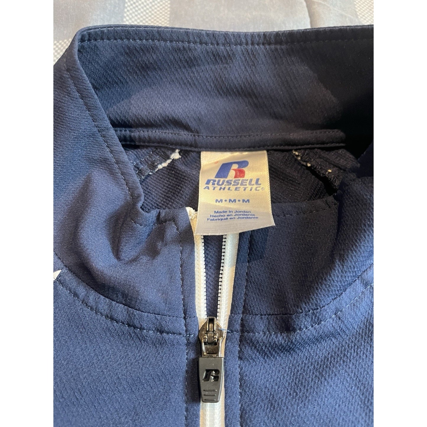 Russell Athletic Men's M Georgia Tech full zip track jacket