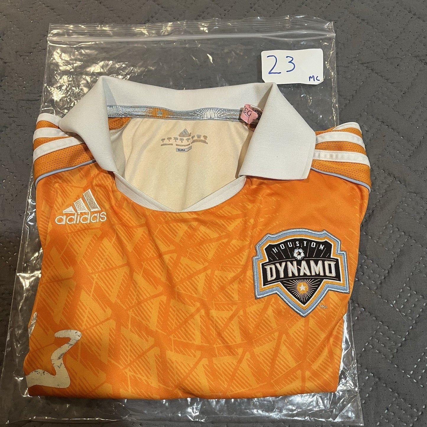 Adidas Men's L Houston Dynamo 2012 Greenstar MLS Soccer Climacool Home Jersey
